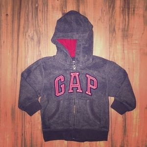 Toddler Gap Zip Front Hoodie